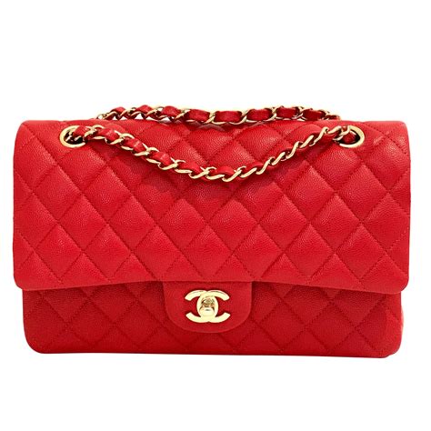 chanel red 19b red bag|red Chanel bag small.